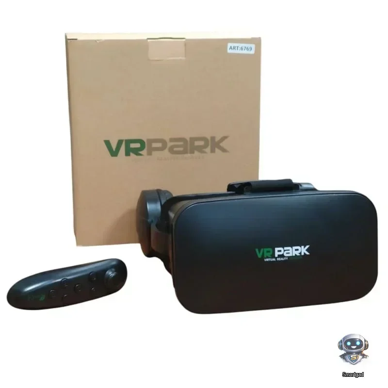 Окуляри віртуальної реальності VR BOX VRPARK 6769 з навушниками та пультом