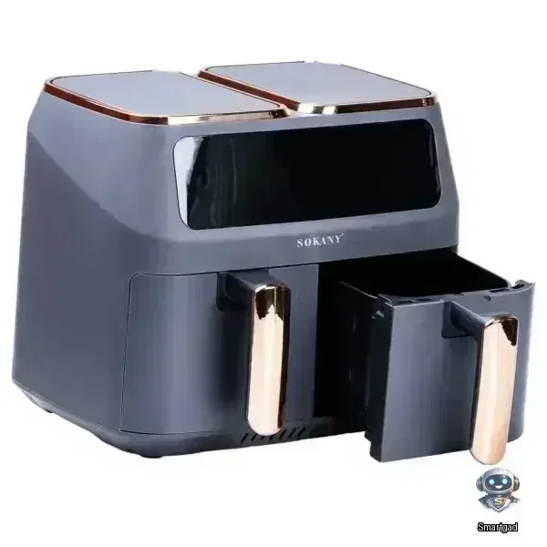 Аерогриль-фритюрниця SOKANY SK-ZG-8030 2800W 8L з 2 контейнерами