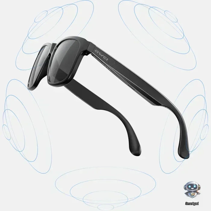 Розумні аудіо-окуляри Awei GL1 Bluetooth 5.4 чорні