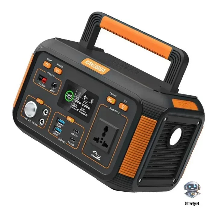 Міні-портативна зарядна станція Kakusiga KSC-1077 300W 269.36Wh чорна