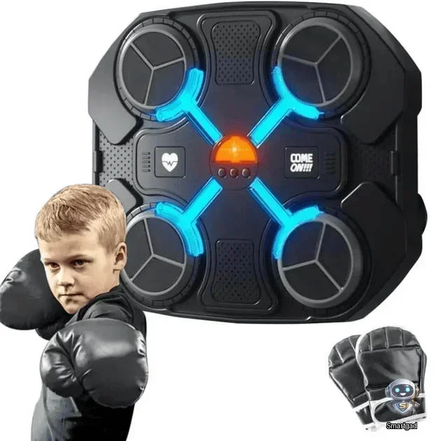 Музичний боксерський тренажер з Bluetooth та RGB-підсвічуванням