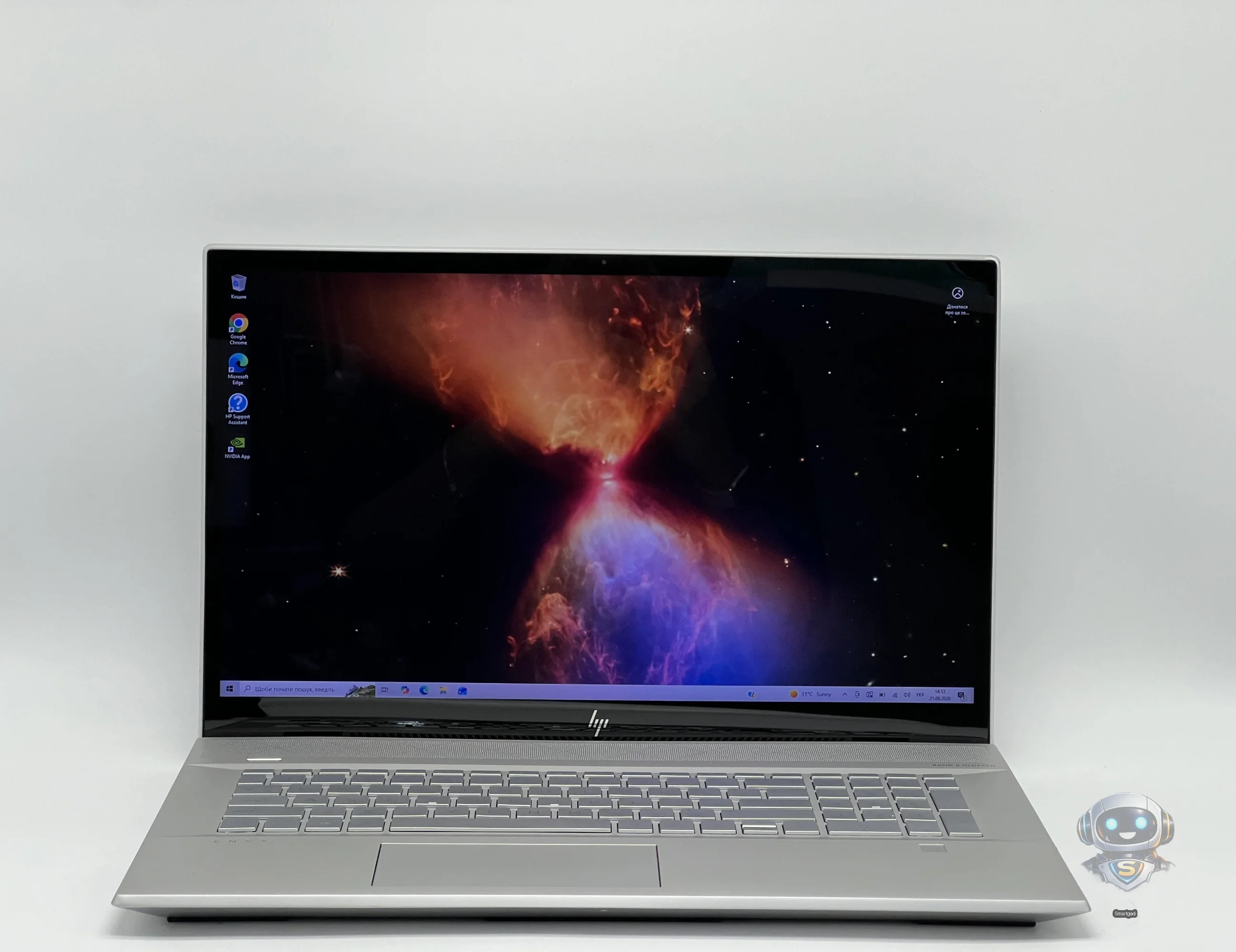 [Б/В] Ноутбук HP Envy 17m-ce0013dx / Intel Core i7-8565U / 16GB RAM / 480GB / 17.3" Сенсорний