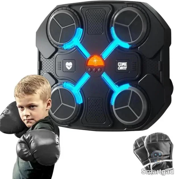 Музичний боксерський тренажер з Bluetooth та RGB-підсвічуванням